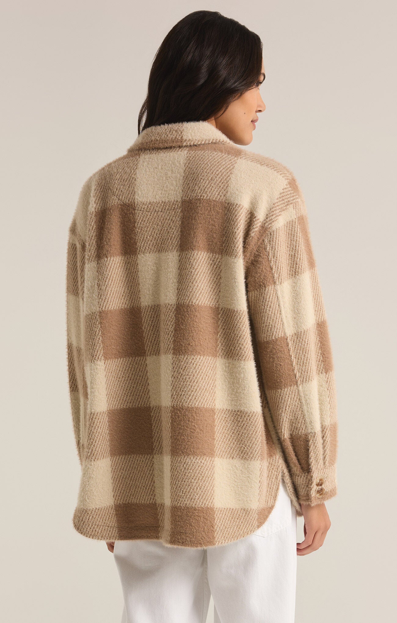 Z Supply Tucker Buffalo Check Jacket Campfire | Vagabond Apparel Boutique