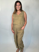 Umgee Striped Baggy Fit Pants | Vagabond Apparel Boutique