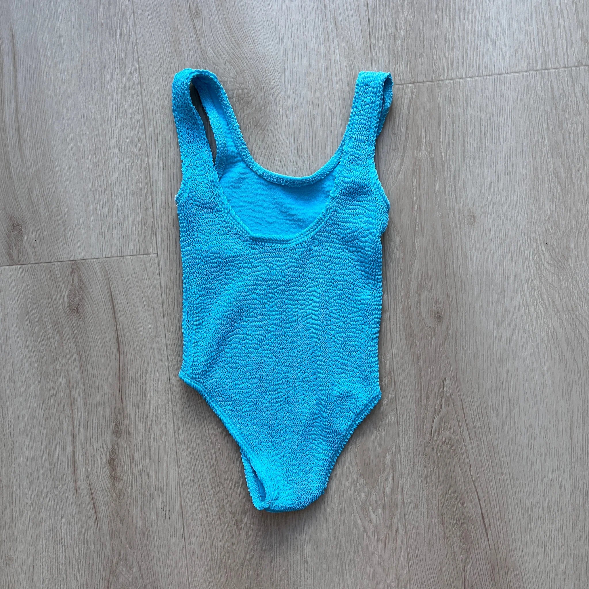Vintage Havana | Crinkle | Swimsuit | Blue | Vagabond | Apparel | Boutique