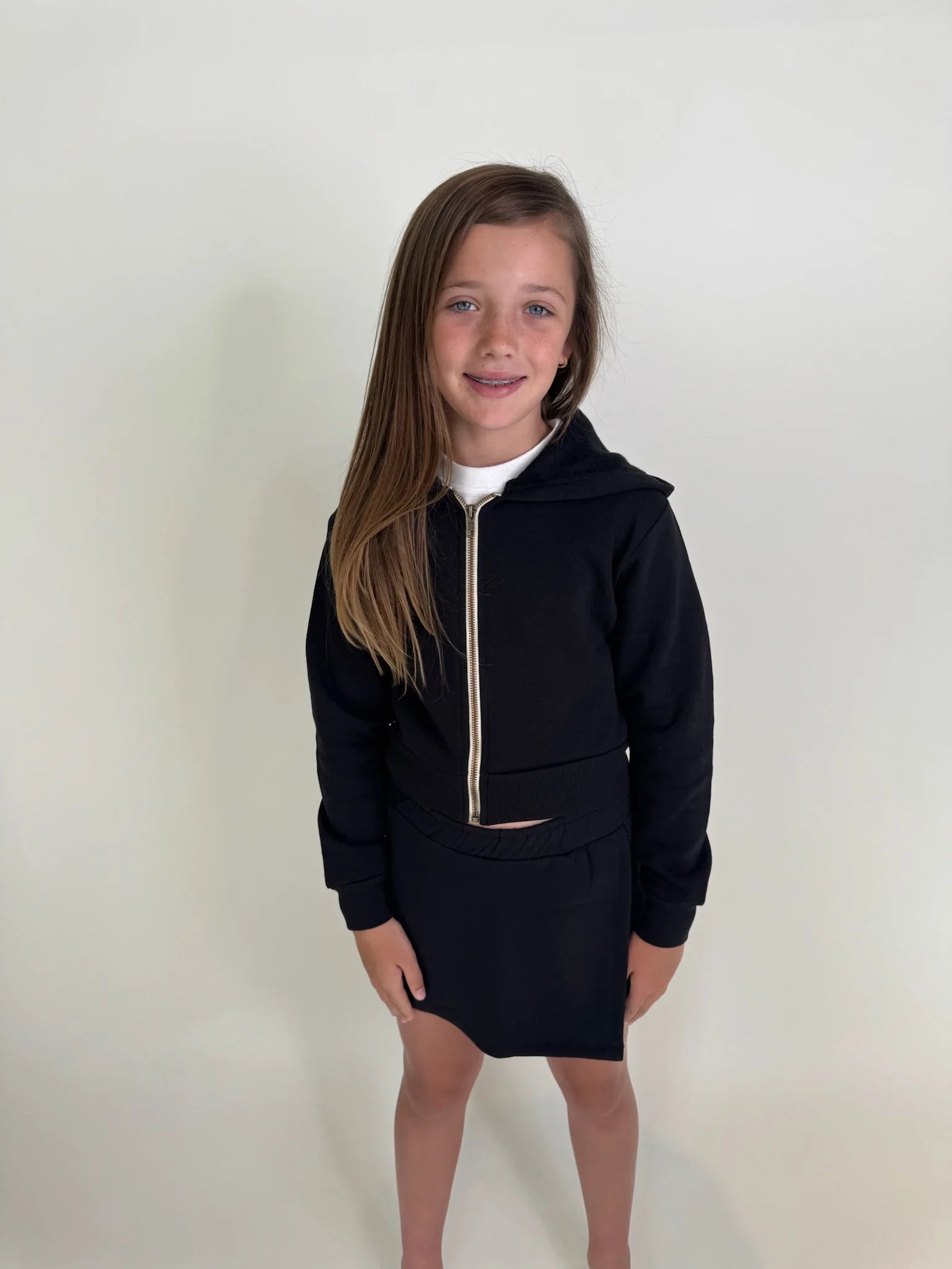 Vintage Havana | Kid | Crop Hoodie | Front | Vagabond | Apparel | Boutique