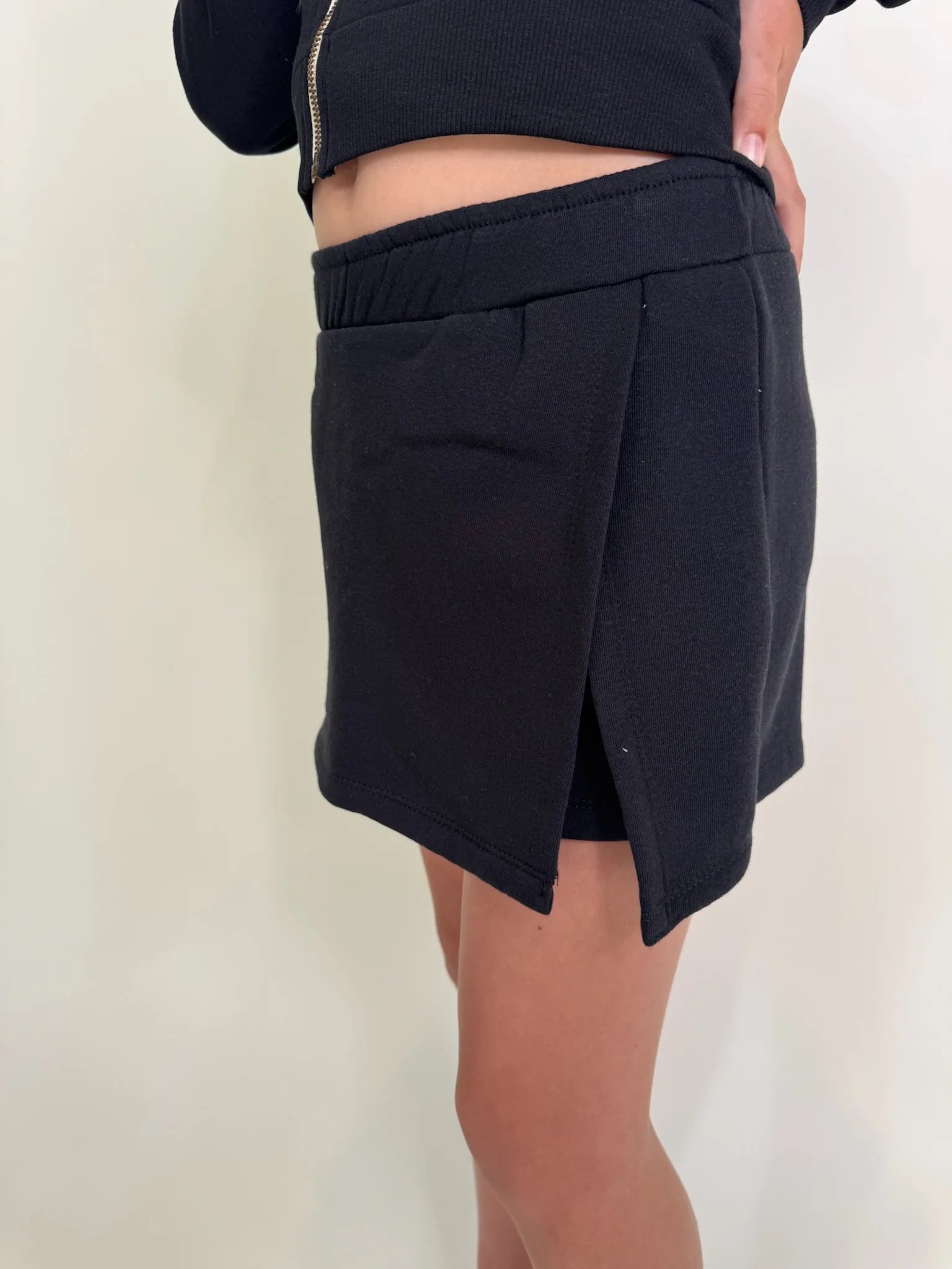 Vintage Havana |  Kid | Foldover Short | Side | Vagabond | Apparel |Boutique