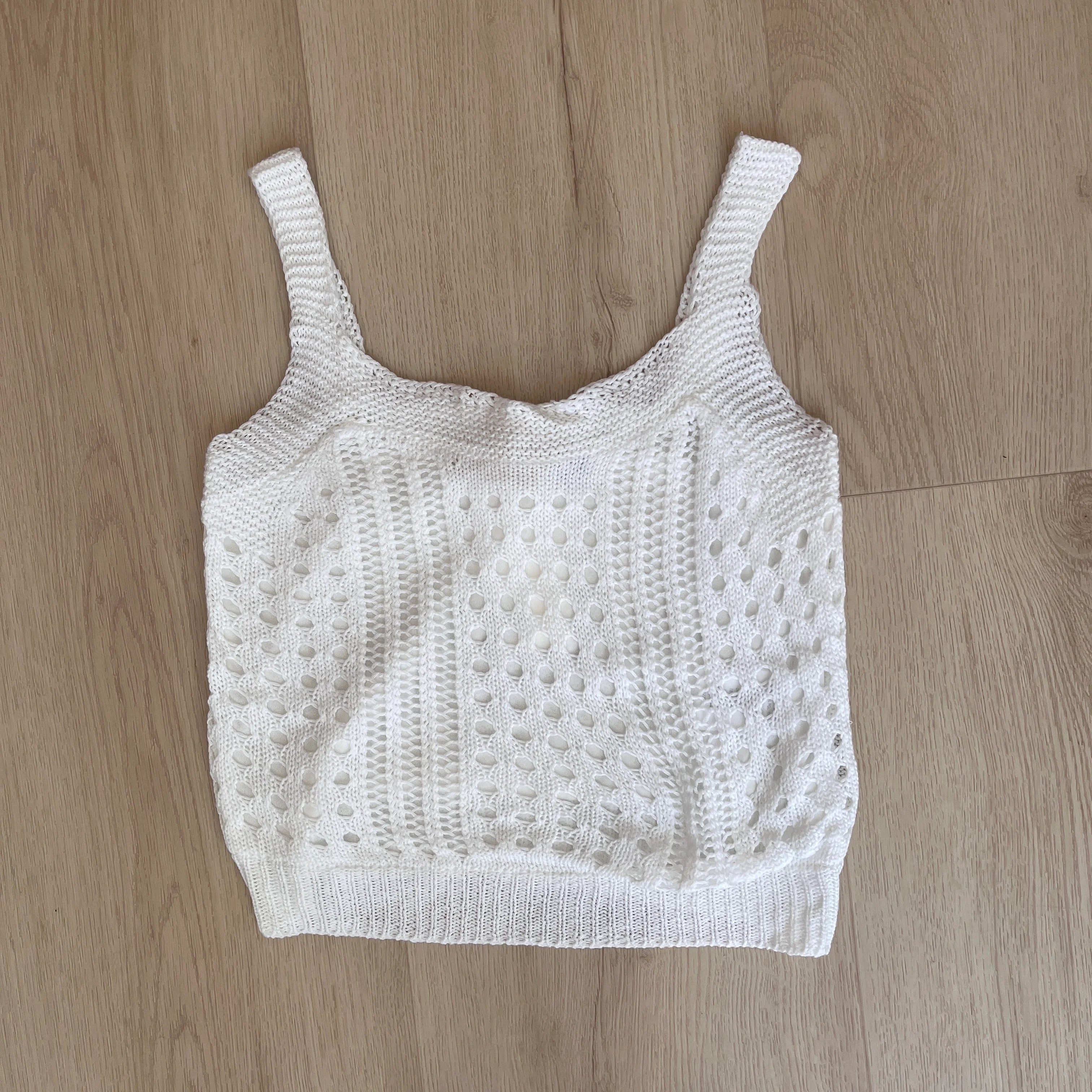 Vintage Havana | Kid | Knit | Tank | White | Vagabond | Apparel | Boutique