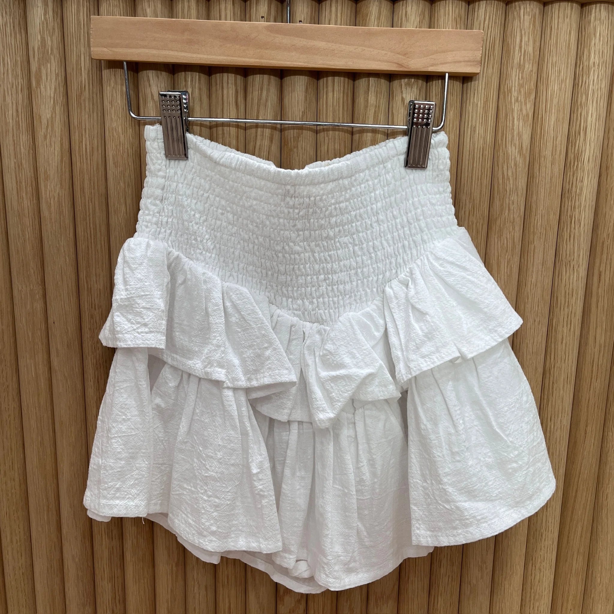 Vintage Havana | Kid | Ruffle | Skort | White | Vagabond | Apparel | Boutique
