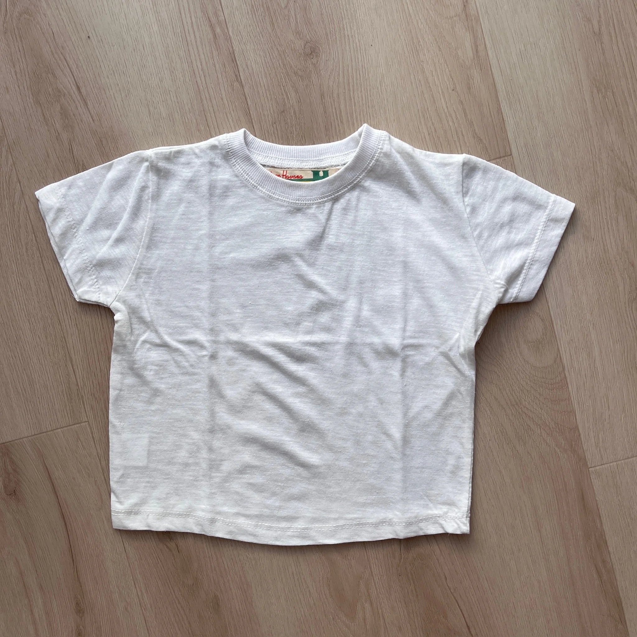 Vintage Havana | Kid | Slub Tee | White | Vagabond | Apparel | Boutique