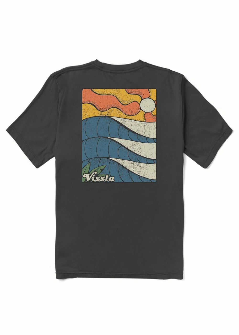 Vissla | Caught Inside Premium Organic Pocket Tee | Back | Vagabond | Apparel | Boutique