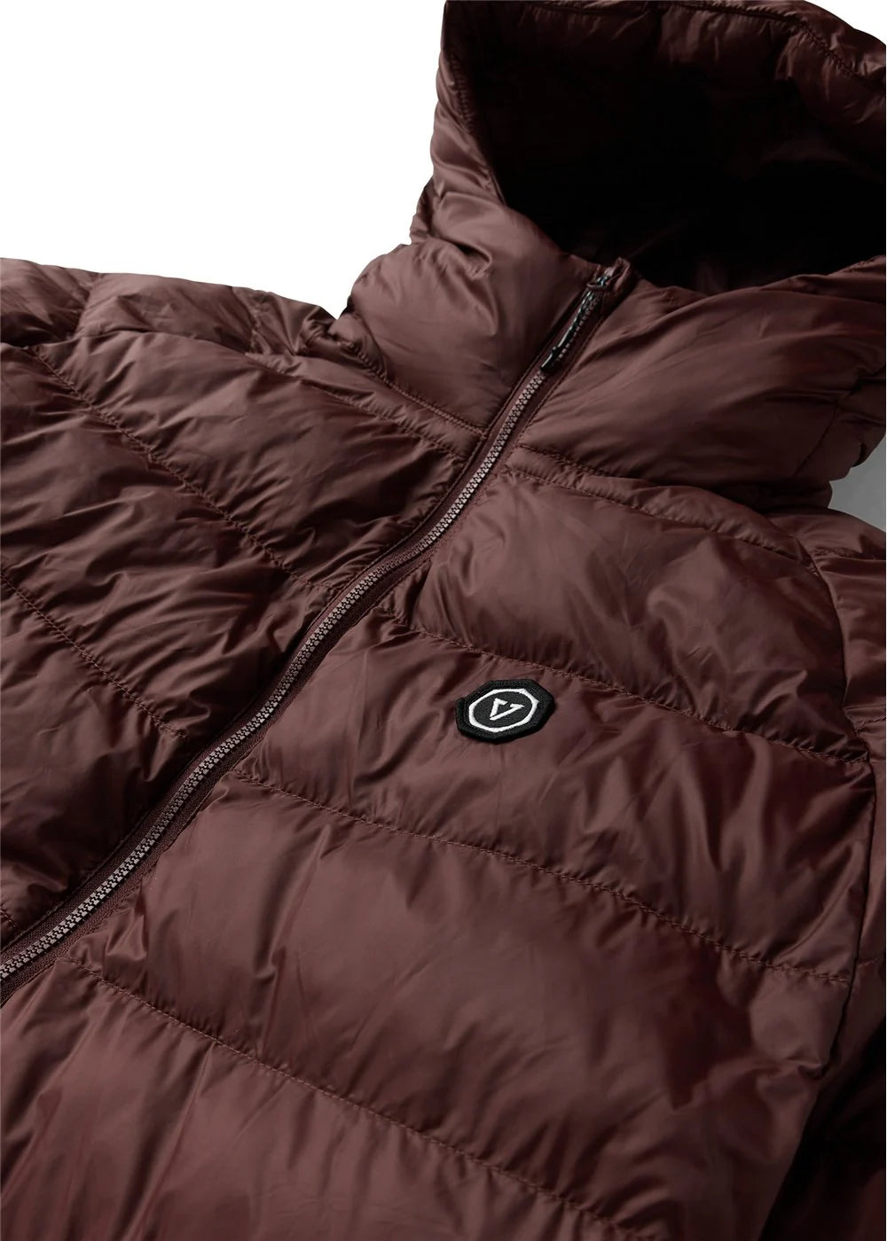 Vissla Boy | Packable Eco Puff Jacket | Brick | Close | Vagabond | Apparel | Boutique