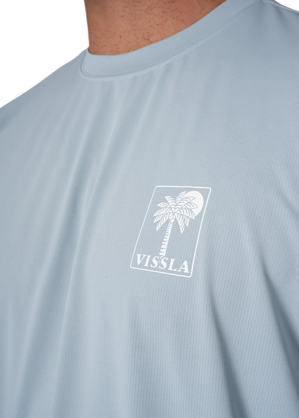 Vissla | Pro | Comp |Shirt | Stone | Blue | Vagabond | Apparel | Boutique
