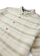Vissla | J Linen SS Shirt | Close | Vagabond | Apparel | Boutique