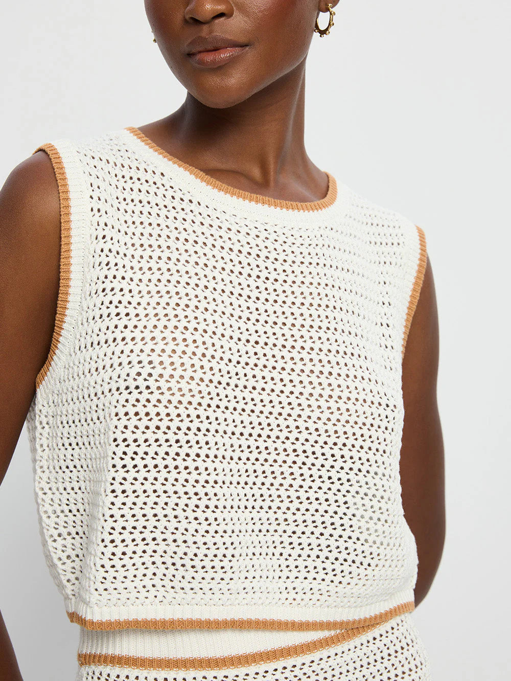 Vivi Knit Top White | Vagabond Apparel Boutique