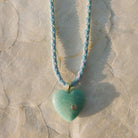Voyage | Amazonite Heart Necklace | Vagabond | Apparel | Boutique