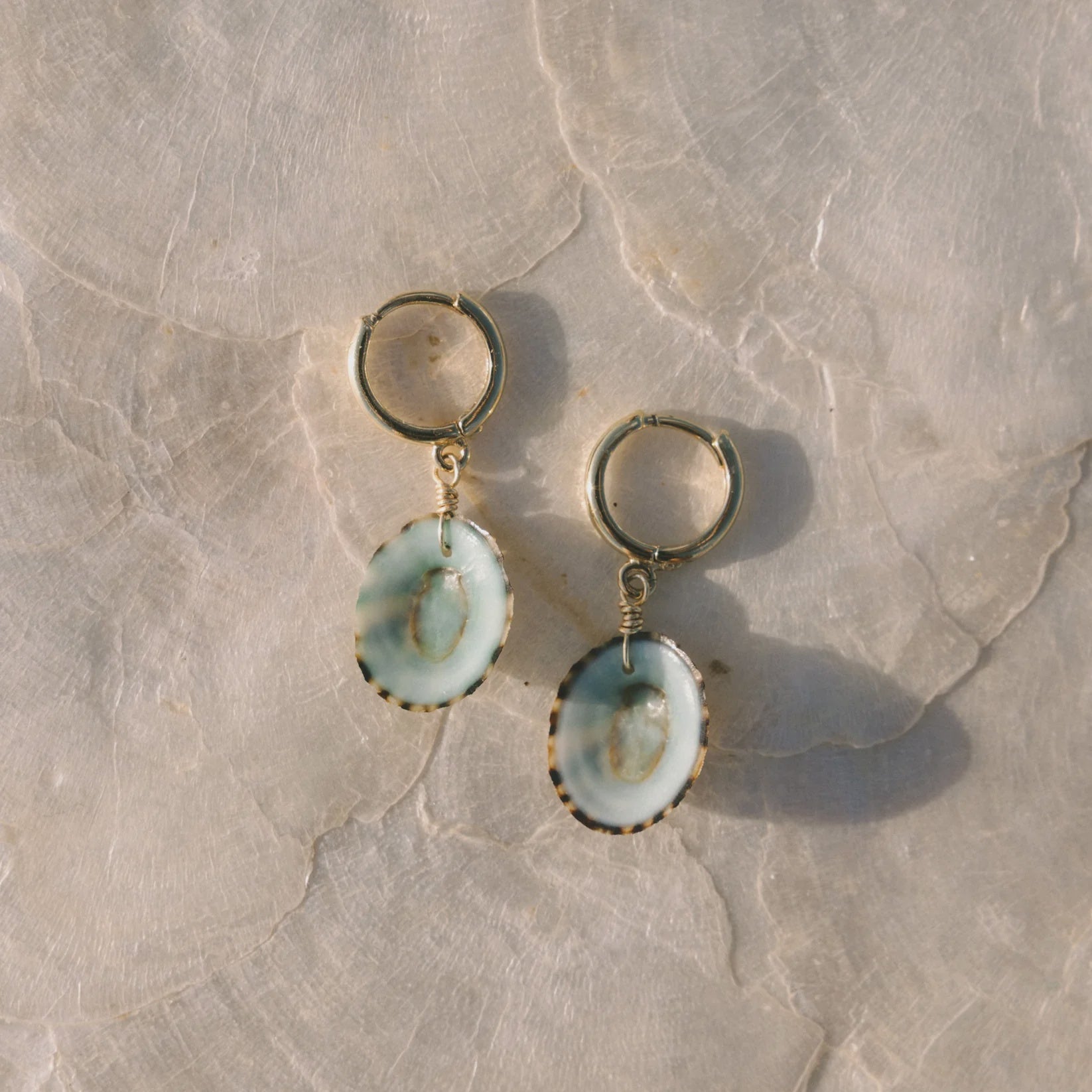 Voyage |  Seafoam Shell Earrings | Vagabond | Apparel | Boutique