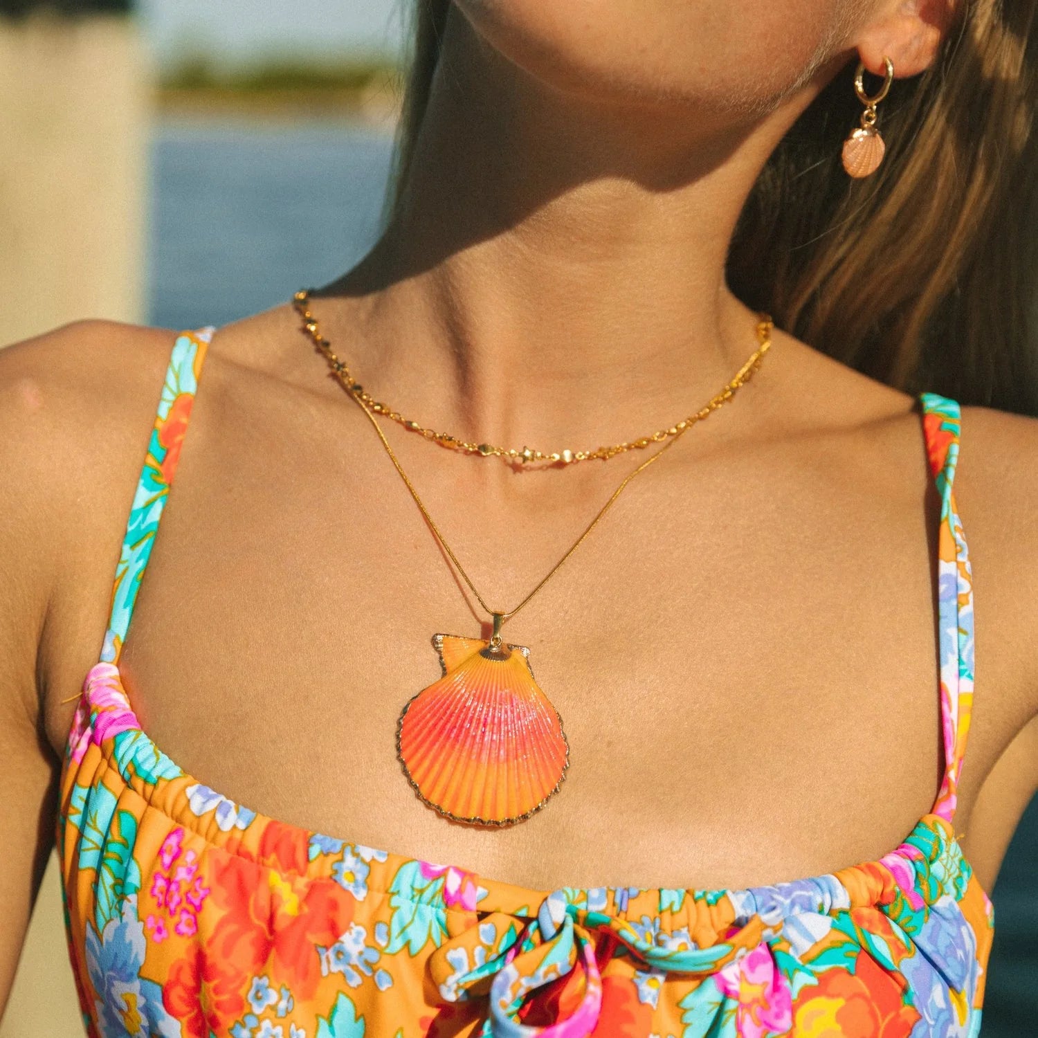 Voyage |  Scallop Shell Necklace | Vagabond | Apparel | Boutique