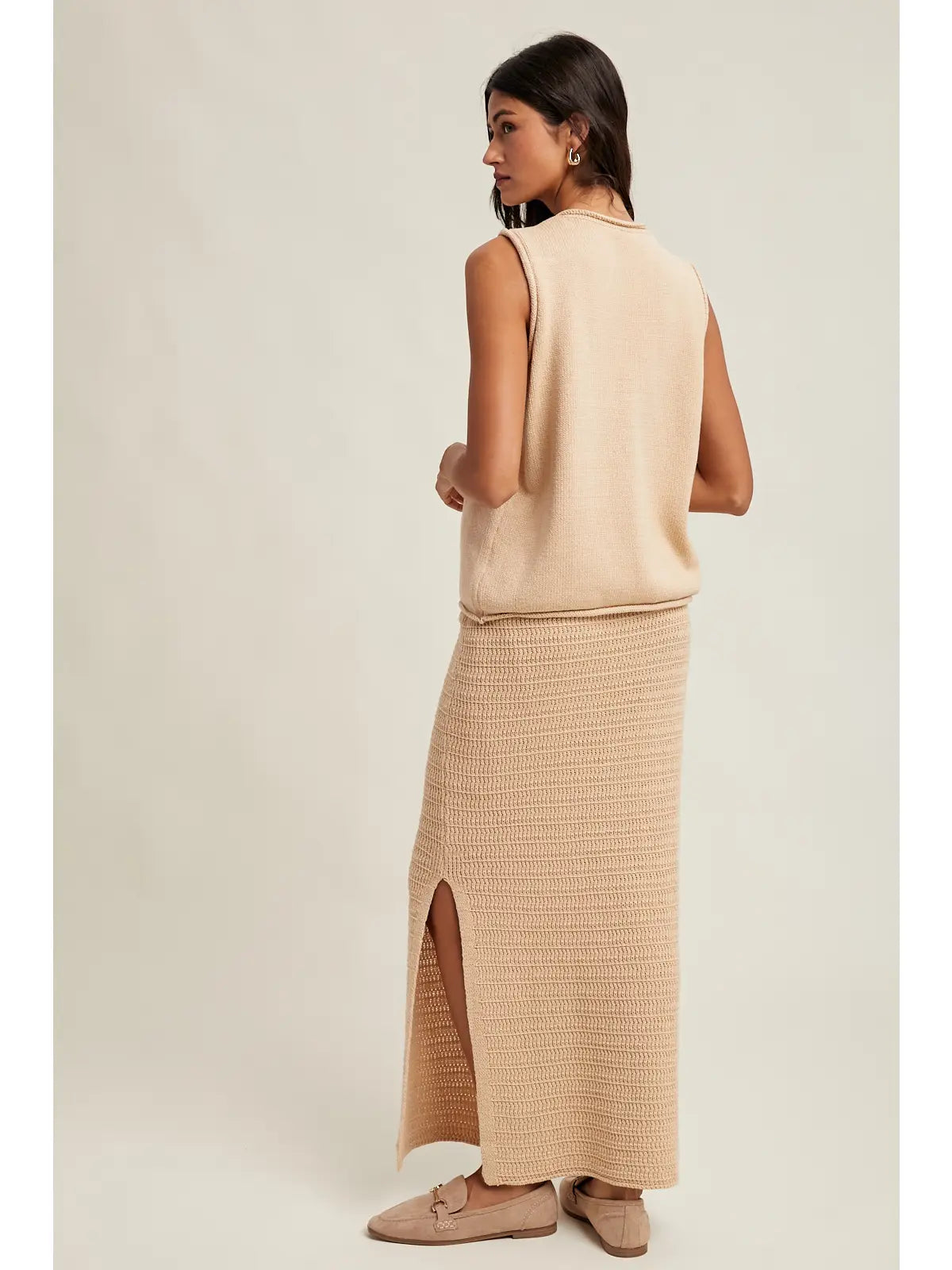 Wishlist | Knit Skirt Set | Back | Vagabond | Apparel | Boutique