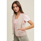 Wishlist | Quilt Patchwork Vest | Side | Vagabond | Apparel | Boutique
