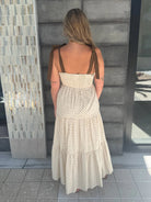 Wishlist | Tiered Polka Dot Maxi | Back | Vagabond | Apparel | Boutique