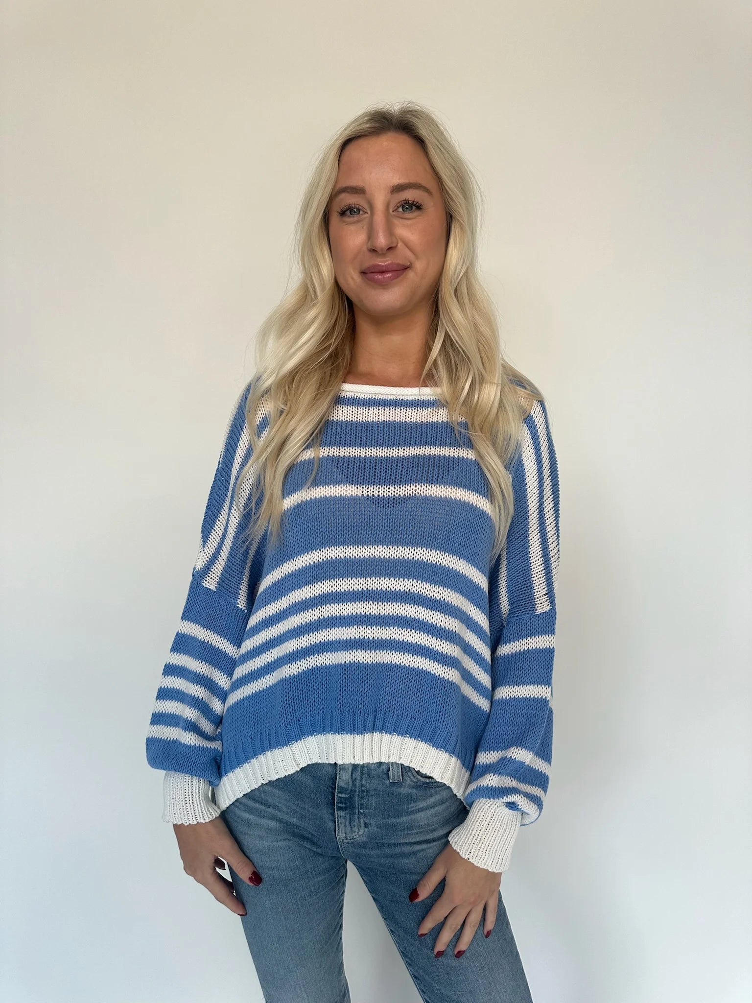 Wooden Ships | Hudson Striped Top | Model | Vagabond | Apparel | Boutique