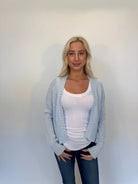 Wooden Ships | Jac Cropped Cardi | Ventana Blue | Vagabond | Apparel | Boutique