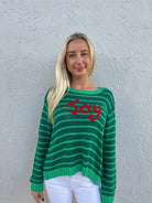 Wooden Ships | Joy Striped Crew | Model | Vagabond | Apparel | Boutique