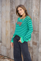 Wooden Ships | Joy Striped Crew | Side | Vagabond | Apparel | Boutique