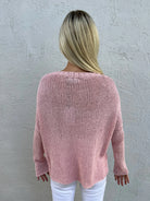 Wooden Ships | Merry Chunky Crew Model | Back | Vagabond | Apparel | Boutique