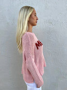 Wooden Ships | Merry Chunky Crew Model | Side | Vagabond | Apparel | Boutique