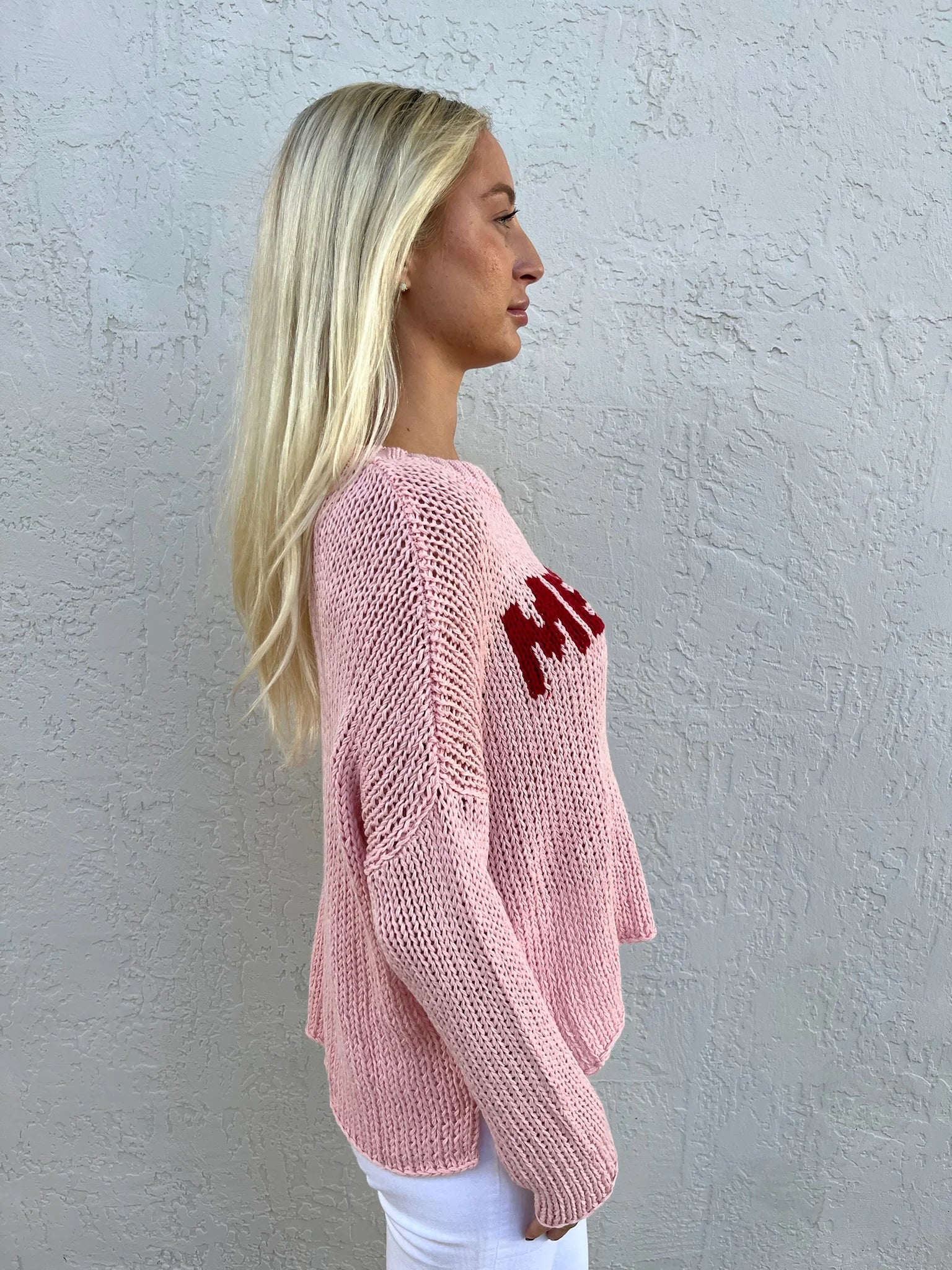 Wooden Ships | Merry Chunky Crew Model | Side | Vagabond | Apparel | Boutique