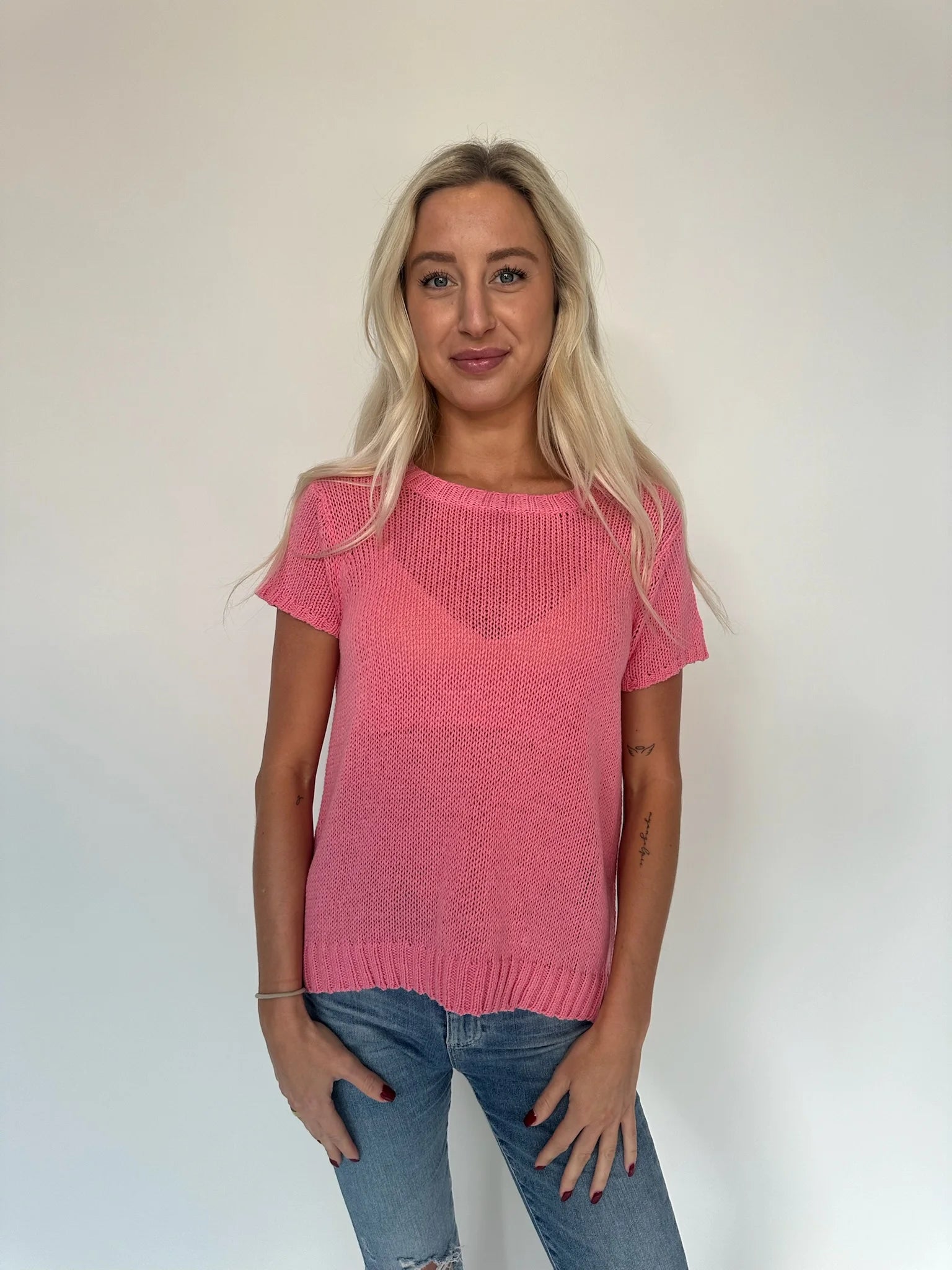 Wooden Ships | Perfect Tee | Pink | Vagabond | Apparel | Boutique