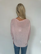 Wooden Ships | Seashell L/S Crew | Model  | Back | Vagabond | Apparel | Boutique