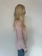 Wooden Ships | Seashell L/S Crew | Model | Side | Vagabond | Apparel | Boutique
