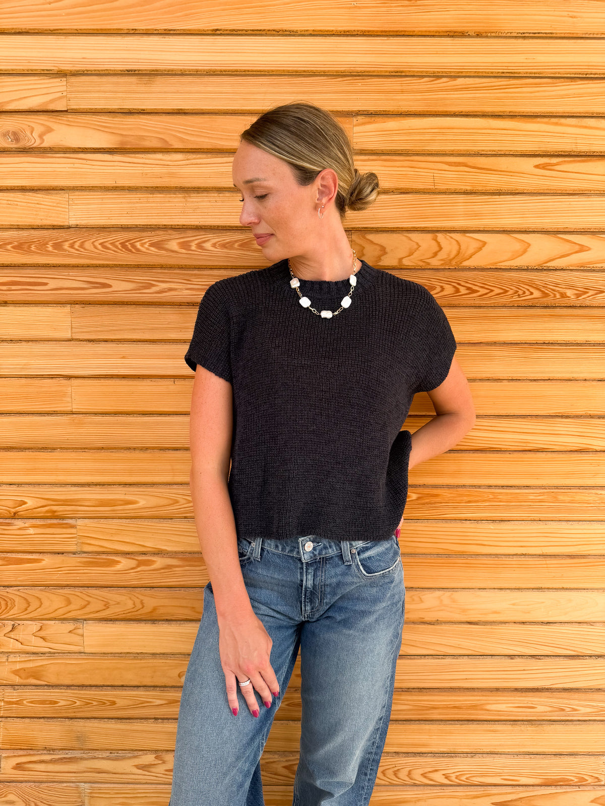 Wooden Ships | Shaker Sleeveless Crew Mercer | Vagabond | Apparel | Boutique