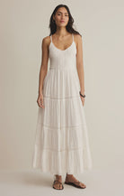Z Supply | Behati Eyelet Midi Dress | Vagabond | Apparel | Boutique