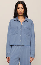 Z Supply | Cropped Reese Denim Button Up | Vagabond | Apparel | Boutique