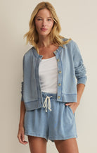Z Supply | Daily Knit Denim Cardigan | Vagabond | Apparel | Boutique