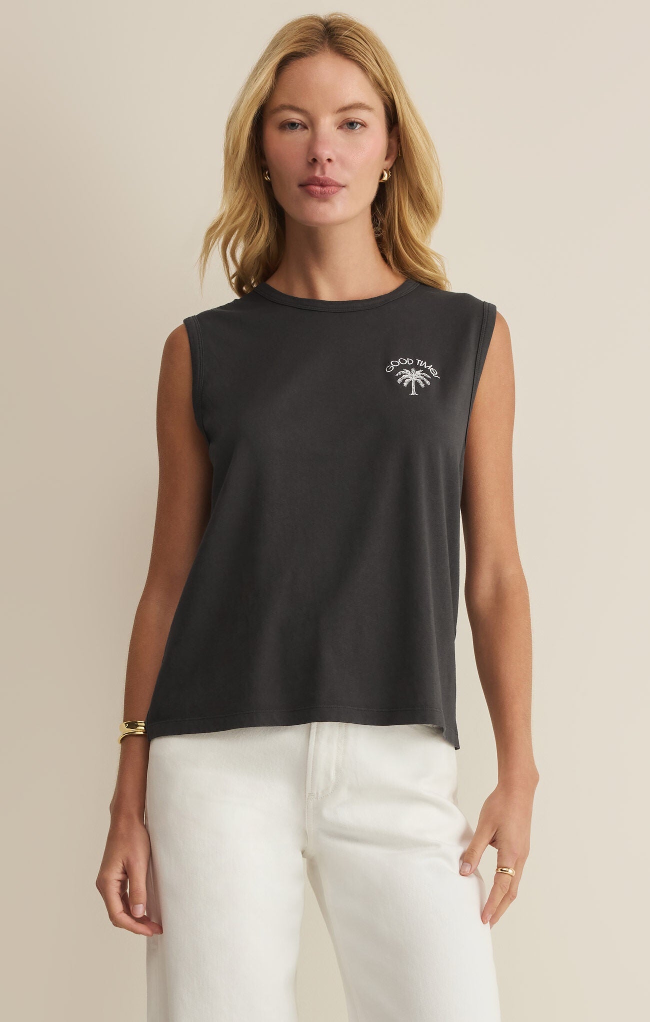 Z Supply | Good Times Muscle Tank | Vagabond | Apparel | Boutique