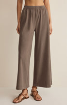 Z Supply | Scout Jersey Crop Flare Pant | Taupe | Vagabond | Apparel | Boutique