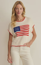 Z Supply | Sleeveless Patriot Sweater | Vagabond | Apparel | Boutique