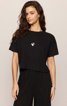 Z Supply | Sway Textured Cropped Tee | Vagabond | Apparel | Boutique