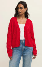 Z Supply | All Yours Cardigan | Red | Vagabond | Apparel | Boutique