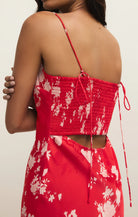 Z Supply |  Alyse Darya Floral Maxi Dress | Back | Close | Vagabond | Apparel | Boutique