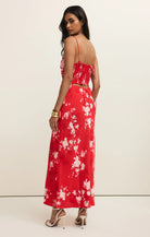 Z Supply |  Alyse Darya Floral Maxi Dress | Back | Vagabond | Apparel | Boutique