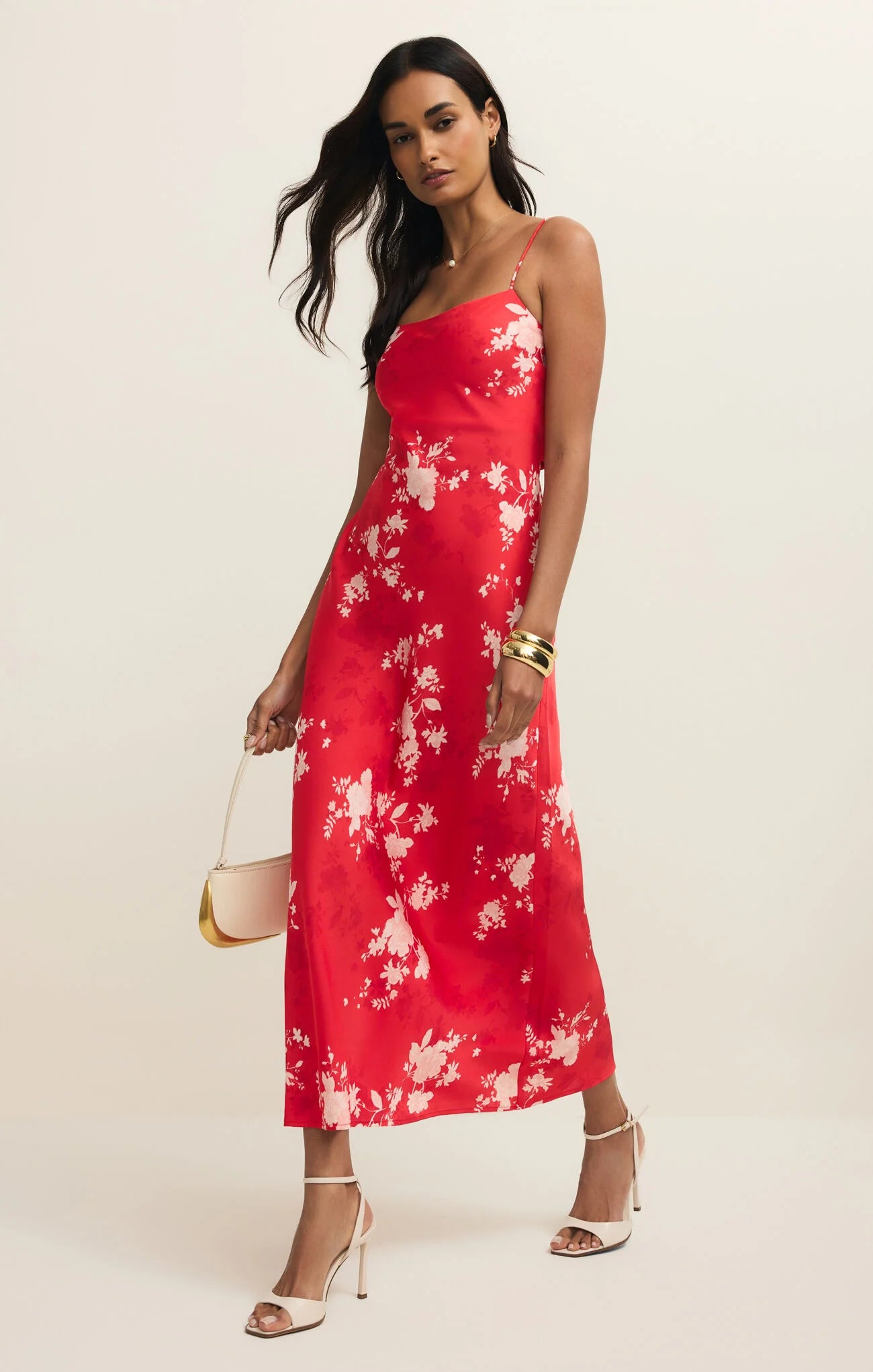 Z Supply |  Alyse Darya Floral Maxi Dress | Front | Vagabond | Apparel | Boutique