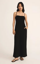 Z Supply | Beachside | Jumpsuit| Black | Vagabond | Apparel | Boutique