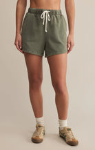 Z Supply | Hunter Knit Short | Hunter Green | Vagabond | Apparel | Boutique