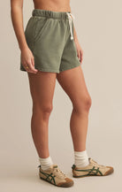 Z Supply | Hunter Knit Short | Hunter Green | Vagabond | Apparel | Boutique