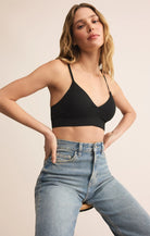 Z Supply | Kendra So Smooth Bralette | Black | Vagabond | Apparel | Boutique