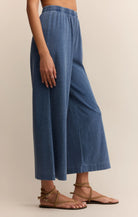 Z Supply | Scout Jersey Denim Pant | Vint Indigo | Vagabond | Apparel | Boutique