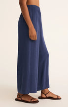 Z Supply | Scout Linen Rayon Pant | Yacht  Side | Blue | Vagabond | Apparel | Boutique