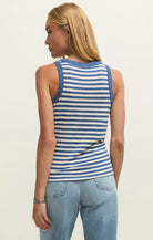 Z Supply | Select Striped Tank | Blue | Back | Vagabond | Apparel | Boutique