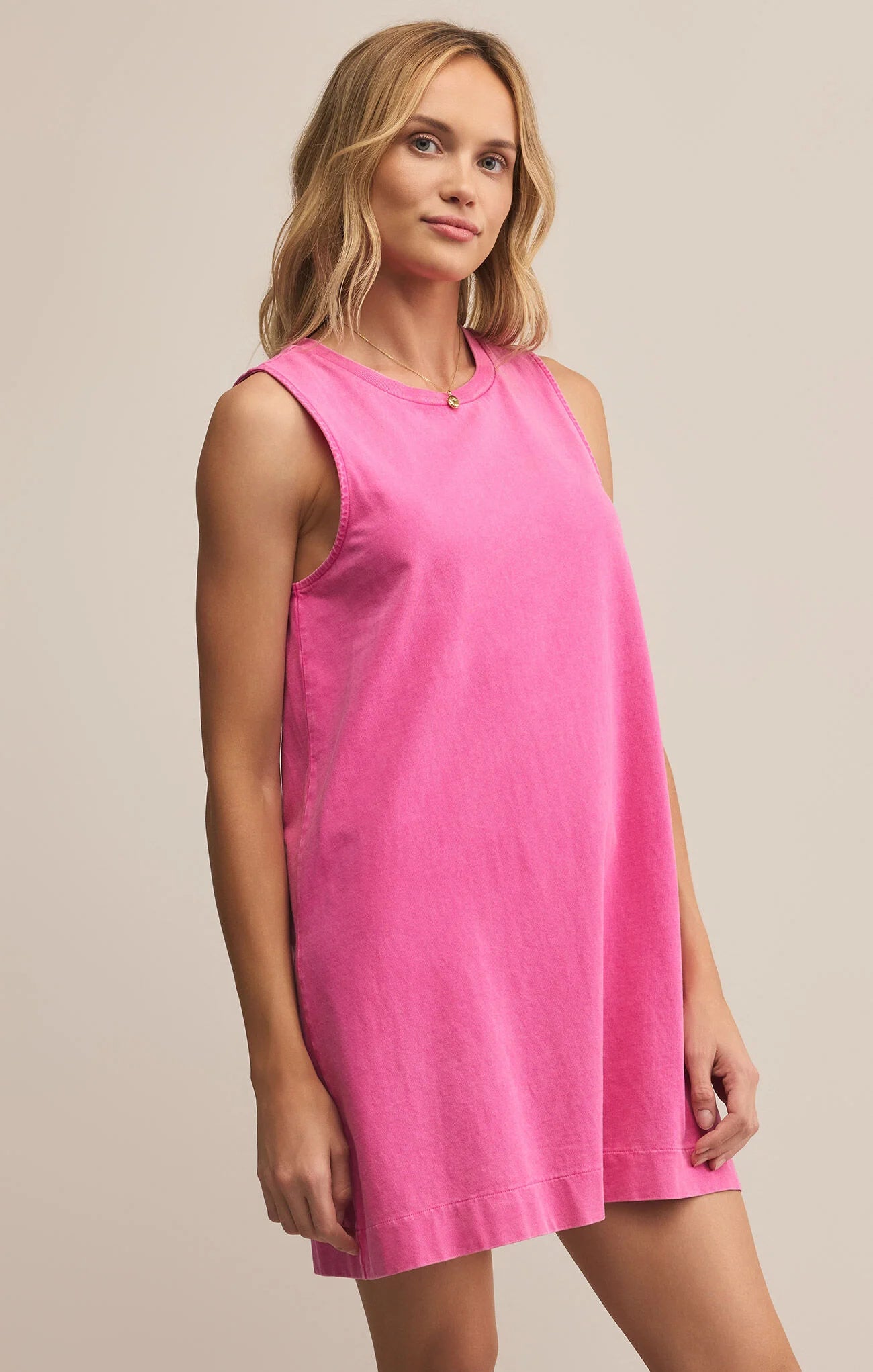 Z Supply | Sloane Dress | Island Pink | Vagabond | Apparel | Boutique