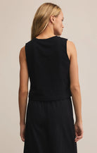 ZSupply | Sloane | Jersey | Muscle | Black | Back | Vagabond | Apparel | Boutique